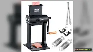 SucceBuy Commercial Meat Tenderizer Heavy Duty Stainless Steel Meat Tenderizer Machine Quick and