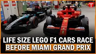LEGO Formula 1 Cars Hit Miami Grand Prix Track in Stunning Showcase