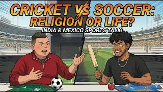 Mexico vs India: Sports That RULE Our Countries ⚽🏏🔥| Chisme & Chai Podcast Ep.7