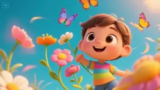 Counting Flowers in the Magic Garden + More | Colorful Nursery Rhyme for Toddlers