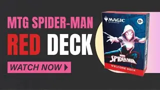 MTG Marvel Spider-man - Red Welcome Deck - Unboxing