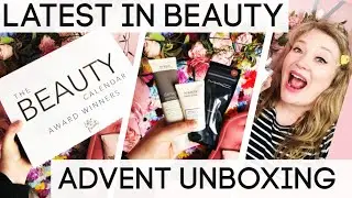 Latest in Beauty Advent Calendar Box UNBOXING  & DISCOUNT CODE!!!