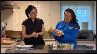 ジョーンズデイリーファーム - 大橋泰代さん(@chunmacchi)とシェフ ケイト・ルーロフ、ファームハウスで一緒にお料理
