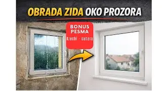 Kako se pravilno obrađuje zid oko prozora!