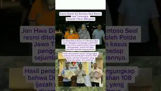#news Diana Owner CV Sentoso Seal Terbukti Tahan 108 Ijazah #foryou