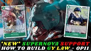 *NEW* SUPERNOVA SUPPORT - GREEN YELLOW LAW OP11 Decklist