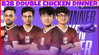 CARNIVAL GAMING B2B Double Chicken Dinner✈️😱 + Almost Triple Chicken Dinner &bull; CG Highlights &bull; SOULOP