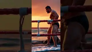 Child Warrior vs Giant Wrestler  | Epic Beach Battle