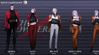 Path to Nowhere | Comparing heights of all the Sinners!