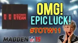 MUT 15 - INSANE PACK OPENING! 3 ELITES?? Week 11 TOTW w/ TE J.J. WATT! - Madden 15 Ultimate Team