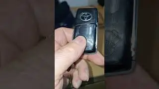 2016 Toyota Fortuner Key FOB Remote Battery Replacement