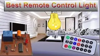 Remote Control Switch For light and Fan || Remote Control Switch || simple project ||Bangla || 2020