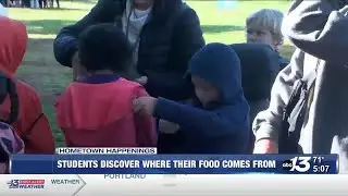Bowling Green students learn about local agriculture through hands-on farm experience