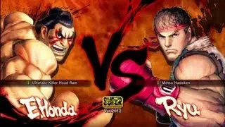 Sinix0 (E.Honda) vs LGI Brett Pexx (Ryu) AE2012 (Casual)