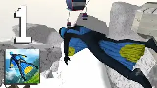 Base Jump Wing Suit Flying by BoomBit - Gameplay Walkthrough [Android, iOS Game]