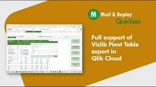 Mail & Deploy Quickies: Full support of Vizlib Pivot Table export in Qlik Cloud