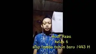 Audi Reza kelas 6 siap mengikuti lomba tahun baru 1443 H