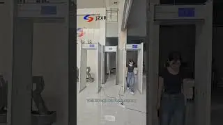#walkthrough #detector Walk Through Cell Phone Detector Juzheng Detection Solution Factory