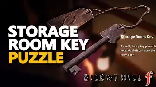 Storage Room Key Puzzle Silent Hill f