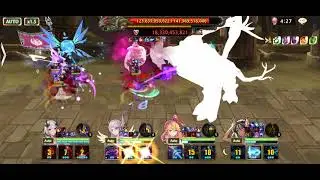 [King's Raid] Guild Raid Hell Xakios 1 shot everything with Laudia full auto