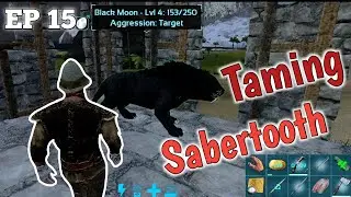 How to tame Sabertooth ark mobile Ep 15 |Sabertooth ark mobile#arksurvivalevolved #arkmobile