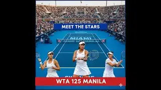 KILALANIN ANG WTA STARS SA MANILA! Donna Vekic & Tatjana Maria vs Alex Eala! (2026)