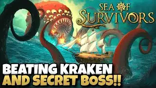 Beating The Final Boss And Secret Boss! | Sea of Survivors Live