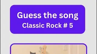 Guess the song classic rock # 5 #guitar #quiz #guessthesong