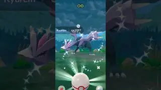 Shiny Kyurem in Pok&eacute;mon GO #shiny #pokemon #pokemongo #pokepro