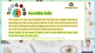 Ch 2 | Vista Books | GK | Class 02 | Incredible India | For children