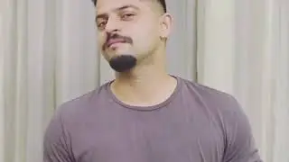 Suresh Raina break the beard HD video