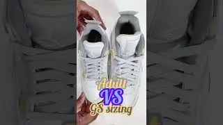 Adults VS GS Sizing Air Jordan 4 Craft Photon Dust DV3742 DV2262 021  #shorts