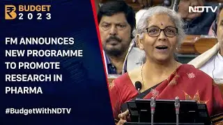 Union Budget 2023: Finance Minister Announces New Programme To Promote Research In Pharma
