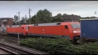 Dv42 goes Hamburg episode 3: Trains at Veddel station, Hamburg