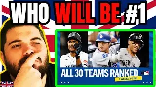 🇬🇧 Chatwin Reacts: ALL 30 MLB Teams Ranked | 2025 Postseason Countdown