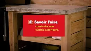 Voici comment bricoler une #cuisine ext&eacute;rieure