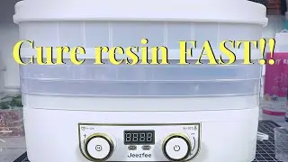 Resin Curing Machine | Cure Resin FAST | Jeezfee | JDiction epoxy