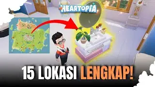FURNITURE GRATIS! Semua Lokasi Bubble Pink, Resep Baru & Rainbow Heartopia - Heartopia #cozygames