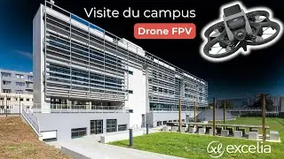 ✈️ Visit Excelia Paris campus by FPV drone ✈️
