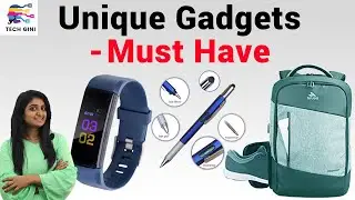 Best Unique Gadgets in India - Must Have Gadgets from Amazon India Hindi | TechGini