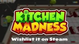 Announcing my Steam game! Kitchen Madness (A deckbuilding kitchen simulation game)