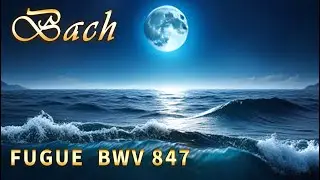 BACH - Fugue BWV 847 - CLASSIC MUSIC modern performance by Victor Logachev