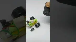 DIY IR Remote Control Car | DIY RC Car #shorts