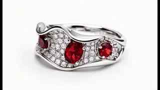 925 Sterling Silver Moissanite Statement Ring | Wholesale Jewelry Supplier