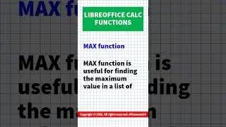 MIN, MAX spreadsheet functions #viral #trending #shorts #shortsfeed #youtubeshorts #spreadsheet