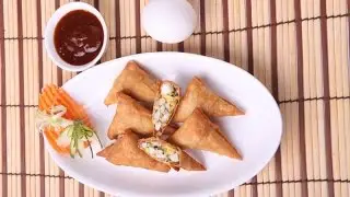SIMPLE EGG COCKTAIL SAMOSA