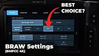 BMPCC 4K BRAW Tutorial | Settings That Actually Matter