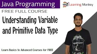Understanding Variable and Primitive Data Type || Lesson 3 || Java Programming || Learning Monkey ||