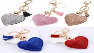 Keyring with hot glue | diy shivani |