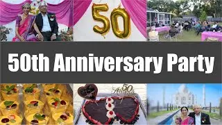 50th Anniversary Party Celebration Ideas Video Golden Jubilee | Bhavna's Kitchen